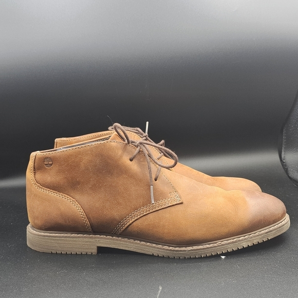 Timberland Men\'s Brown Leather Chukka Boots main image 6